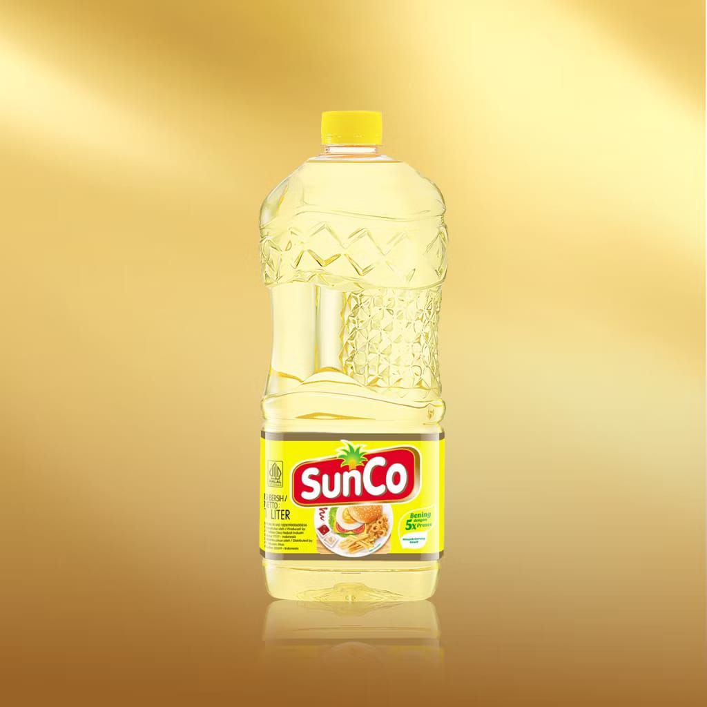 

Sunco minyak goreng botol 1liter