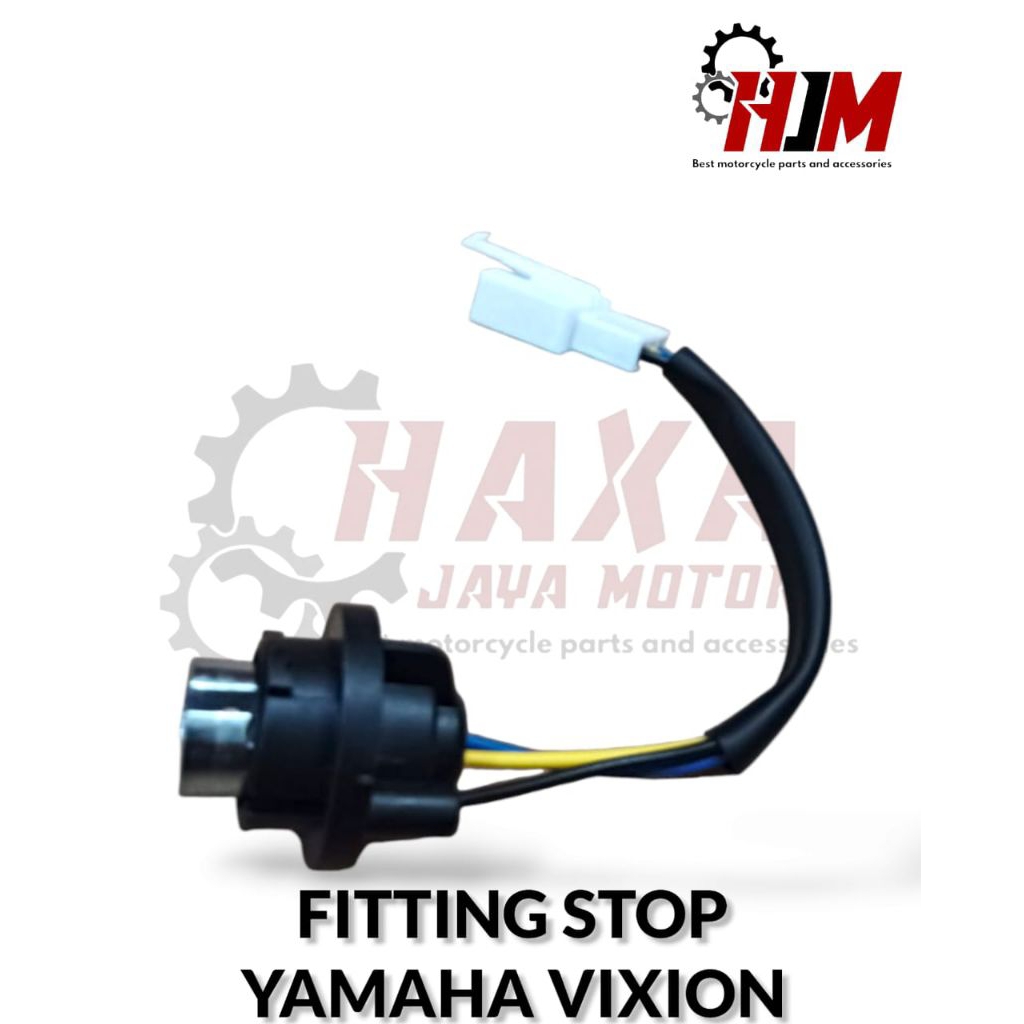 HJM-KABEL FITTING STOP YAMAHA VIXION NEW NVA NVL KABEL SOCKET KABEL FITING LAMPU BELAKANG MOTOR YAMA