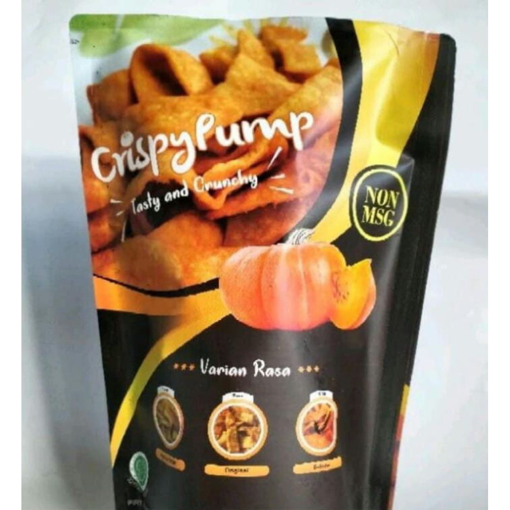 

Snack Labu Kuning Crispy Pump Renyah