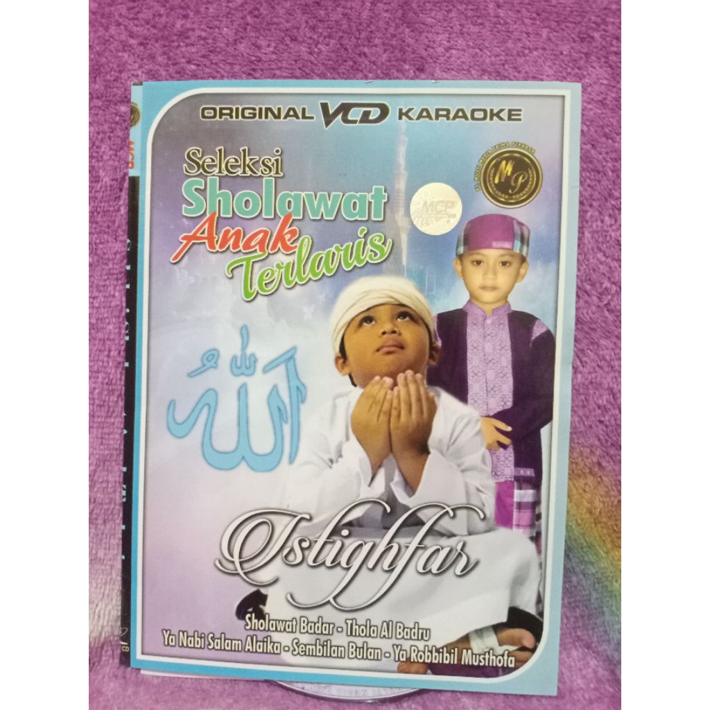 VCD SELEKSI SHOLAWAT ANAK TERLARIS
