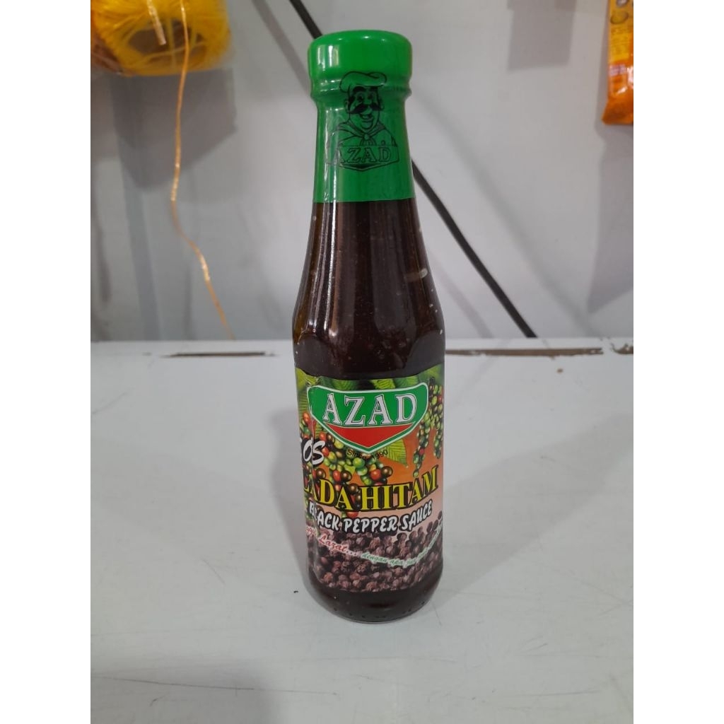 

Sos Azad Lada Hitam 340gram / Sauce Black Papper Malaysia