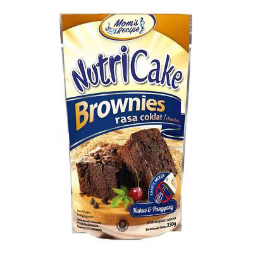 

MOM'S RECIPE NUTRICAKE BROWNIS 230GR