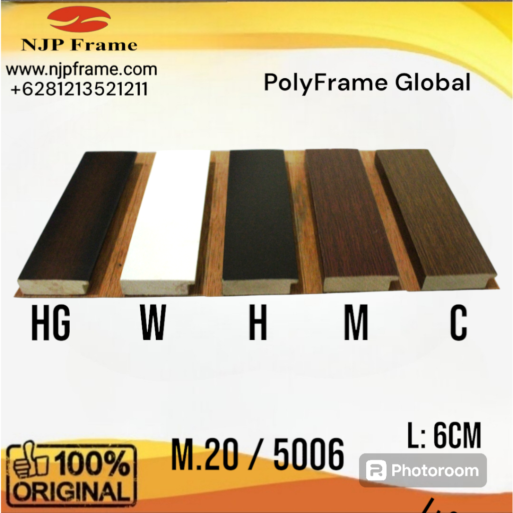 Batangan Bingkai Minimalis M.20/5006 (PolyFrame)