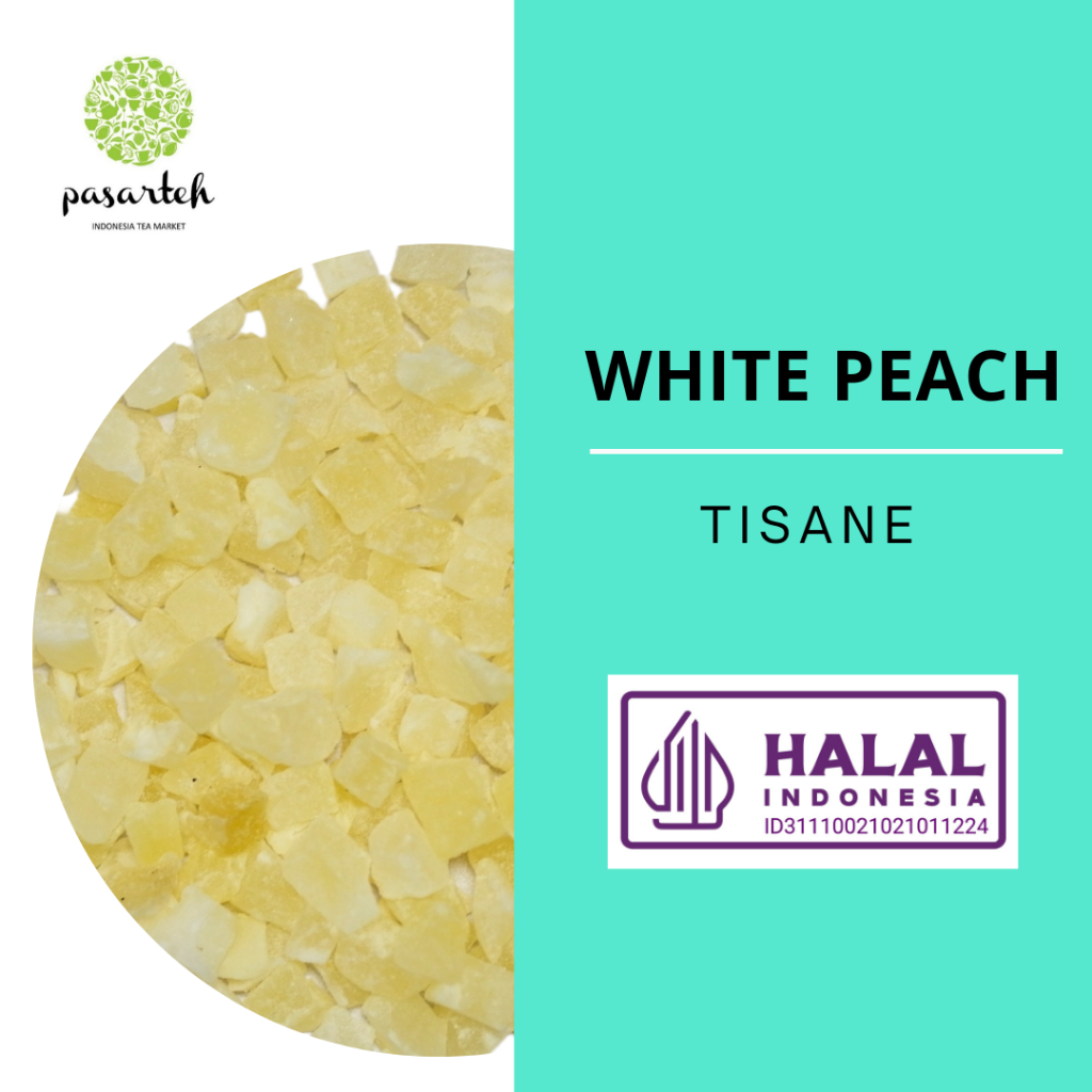 

[ pasarteh ] Dried White Peach I Tisane I Teh Buah I Buah Peach Kering I Buah Kering I Teh Herbal