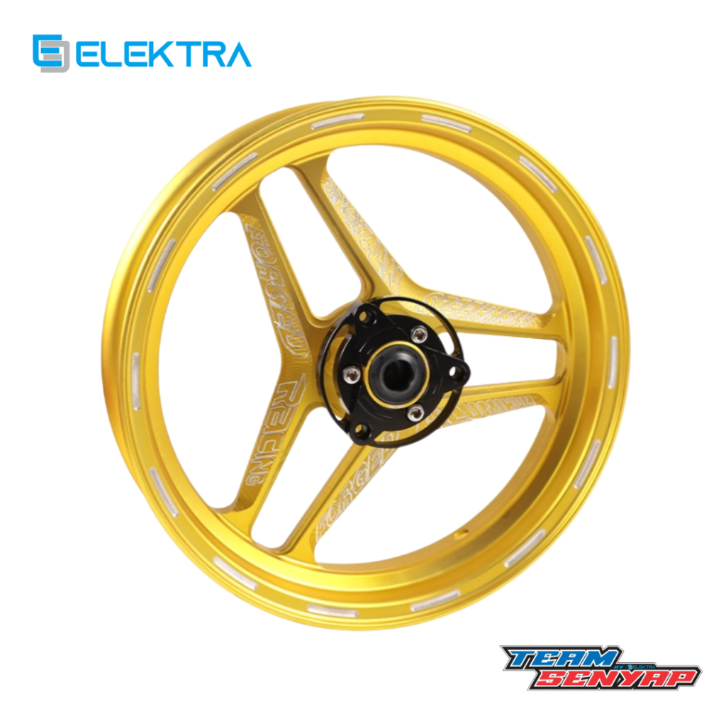 Velg cnc ring 12 r 12 molis motor listrik gold