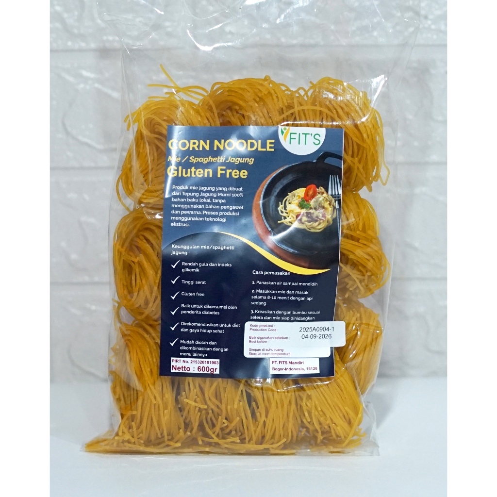 

Fits Gluten Free Corn Noodle 600g
