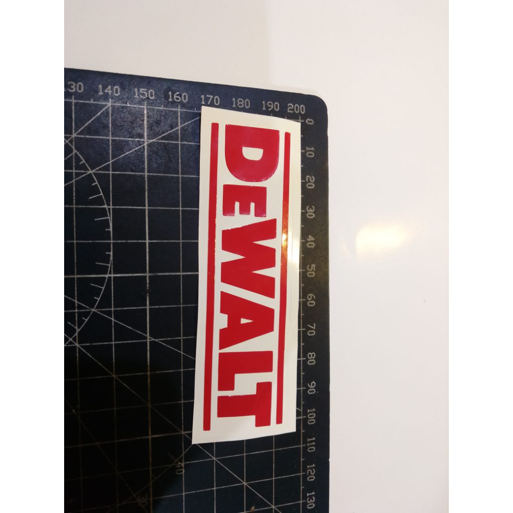

stiker çutting dewalt