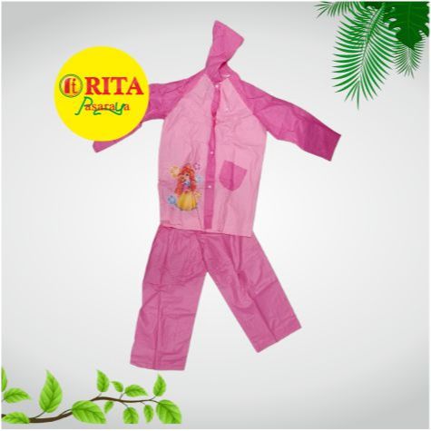 Jas Hujan Satu Set / Jas Hujan Baju + Celanan / Jas Hujan Anak