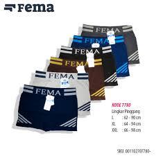 CD Boxer Jumbo Pria FEMA – Bahan Rajut Halus Lembut & High Quality