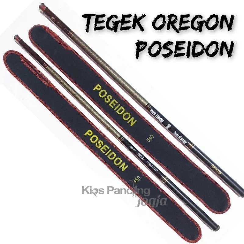 Joran Pancing Tegek Oregon Poseidon Sudah Termasuk Packing 360 450 540
