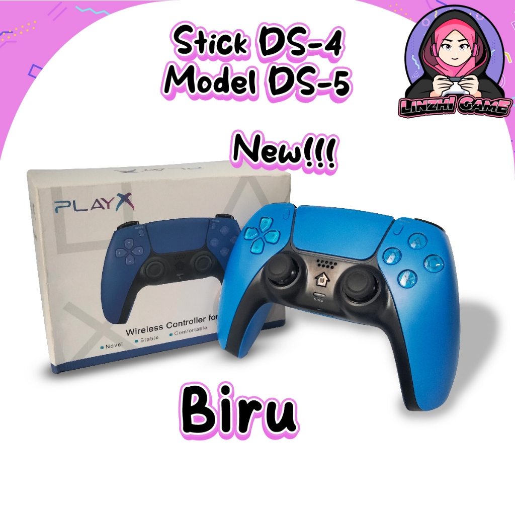 STIK PS4 OP MODEL PS5 & PLAY X | STICK DS4 OP MODEL DS 5 FOR PS4 | PC | ANDROID | IOS | TV ANDROID |