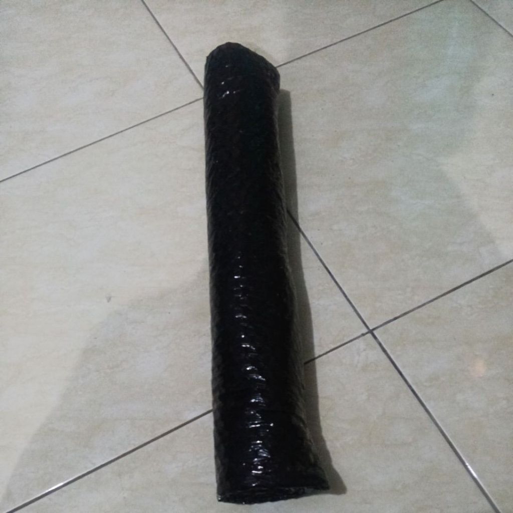 

tambah bubble warp luar kardus