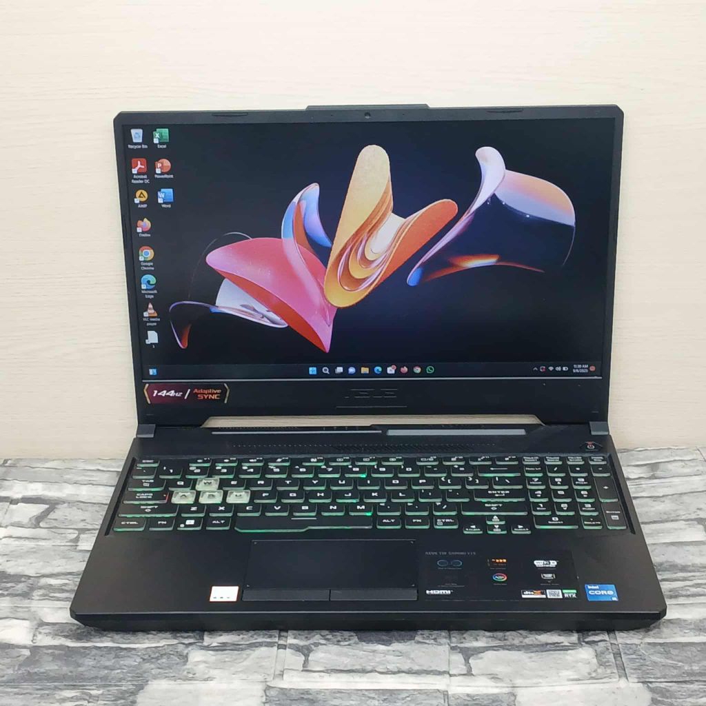 LAPTOP ASUS TUF GAMING F15 FX506HC I5-11400H GEN 11 8GB SSD 512GB RTX 3050