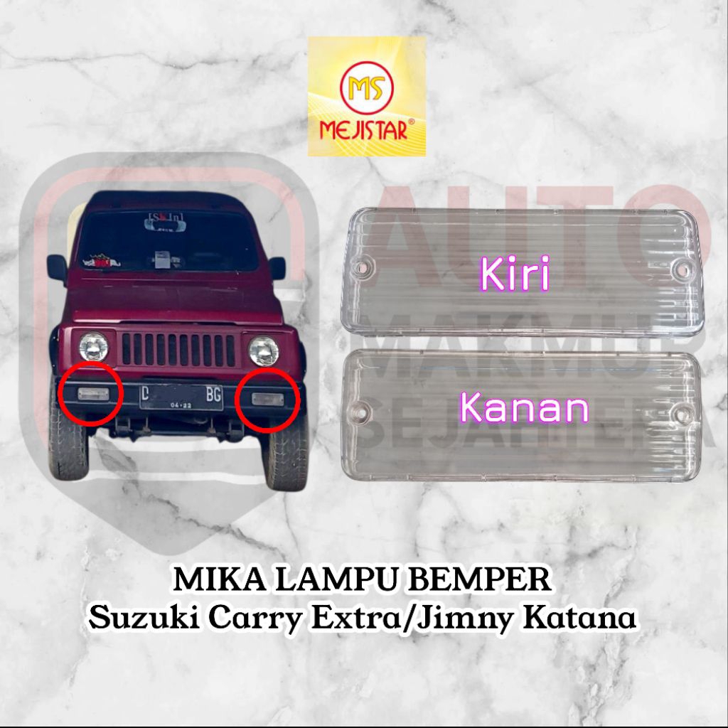 Mika Lampu Bemper Bumper Suzuki Carry ST100 ST200 ST 100 ST 200 Bagong Extra Jimny Katana Clear Beni