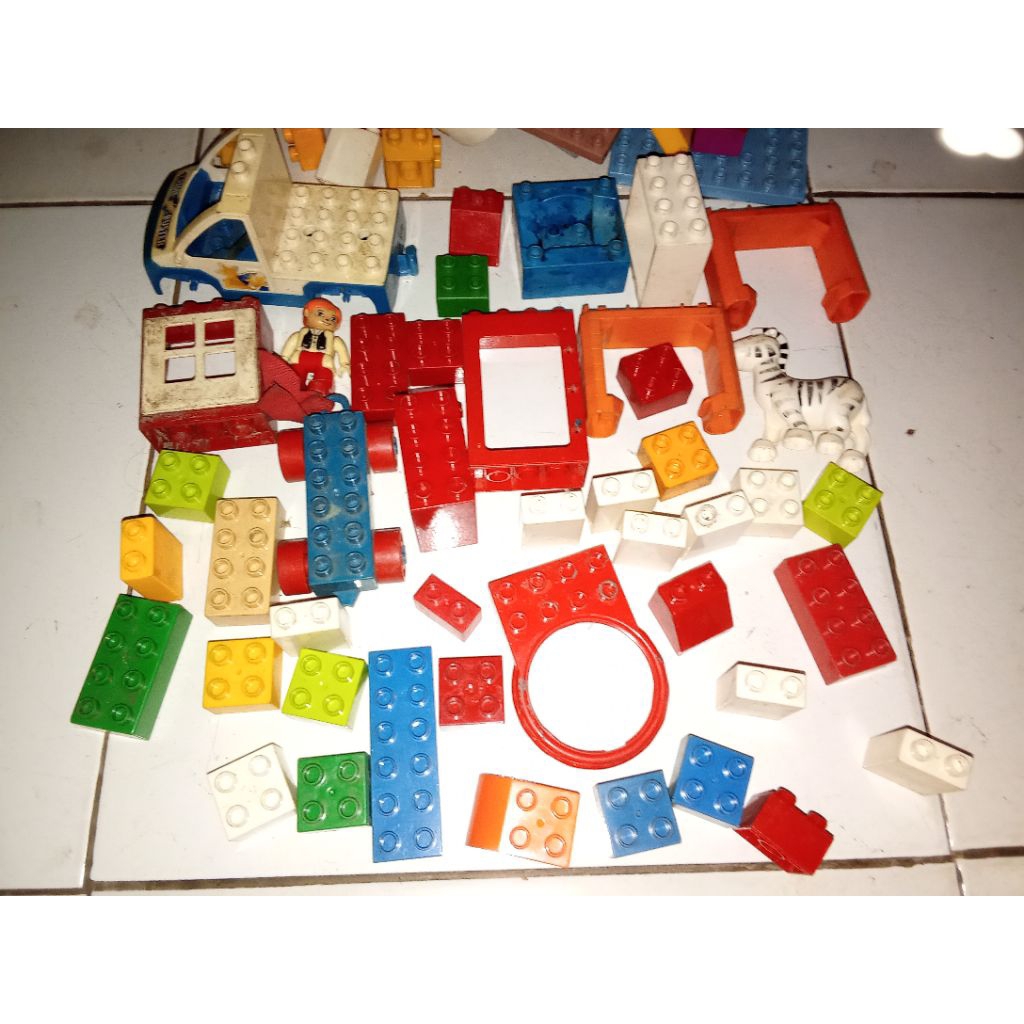 Lego Duplo KW Mainan Edukasi Bongkar Pasang Isi Campur
