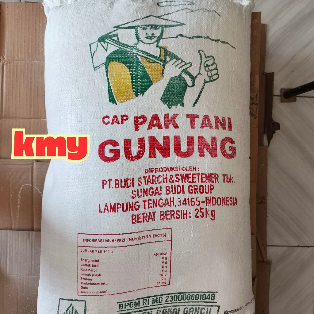 

Sagu/Tepung Tapioka Cap Pak Tani Gunung - 1kg (1000gr)