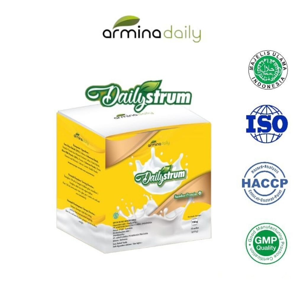 Daily strum Armina daily susu kolostrum