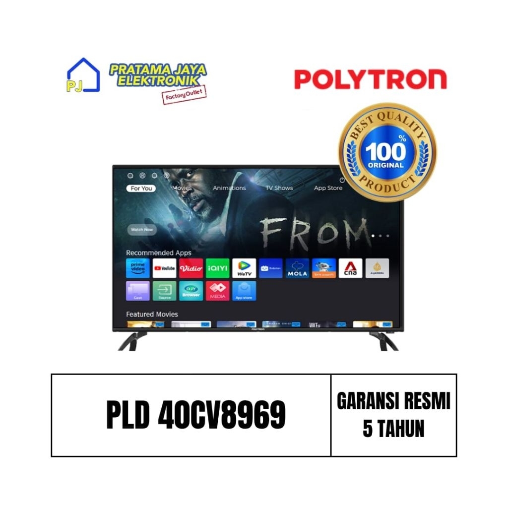 POLYTRON SMART TV DIGITAL 40 INC PLD40CV8969