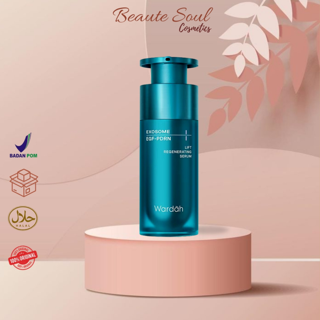 𝐁𝐄𝐀𝐔𝐓𝐄𝐒𝐎𝐔𝐋 - Wardah Lift Generating Serum Exosome EGF-PDRN Promotes Natural Skin Regeneration -30ml-