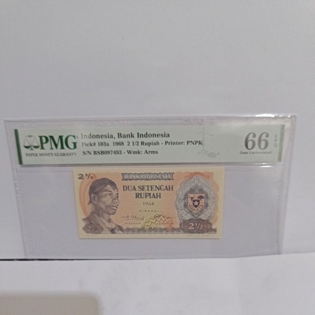 2,5 Soedirman BSB097493 PMG skor 66 EPQ