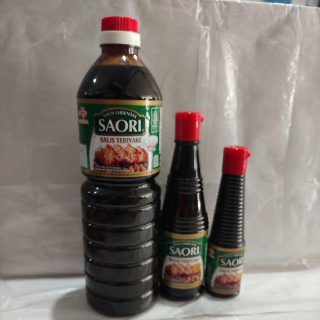 

Saori Saus Teriyaki Botol Semua Ukuran