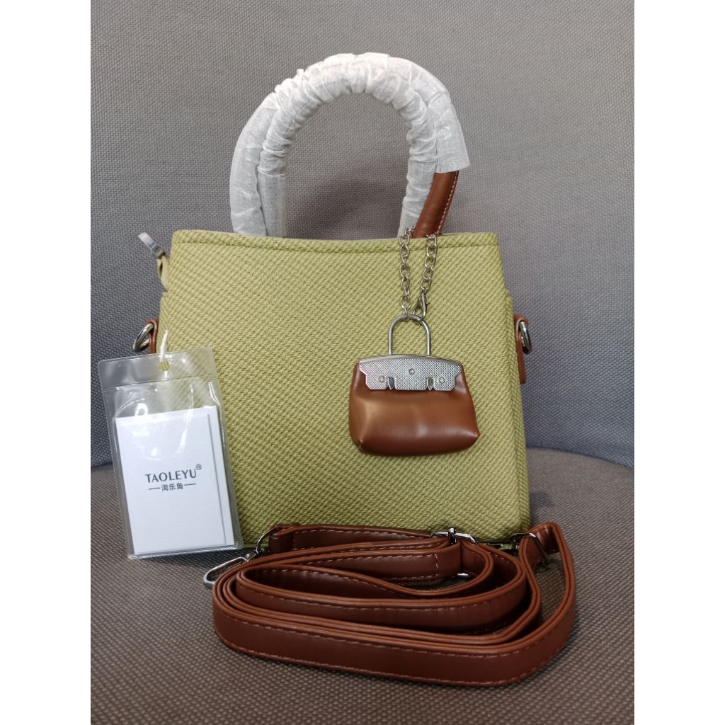 tas selempang taoleyu warna hijau