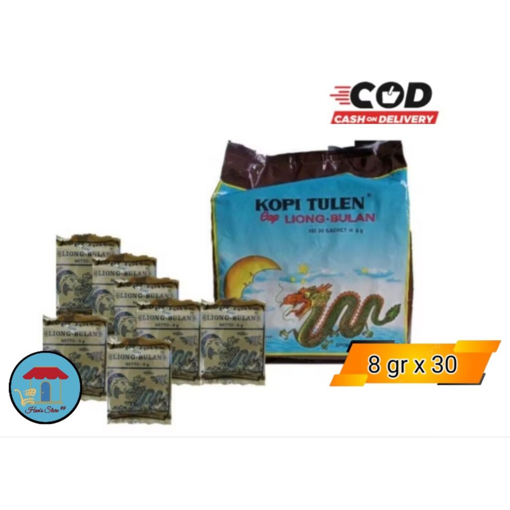 

Kopi Liong Bulan TANPA Gula 8 gr Kopi Liong Bulan Original Kopi Instan Kopi Asli Bogor