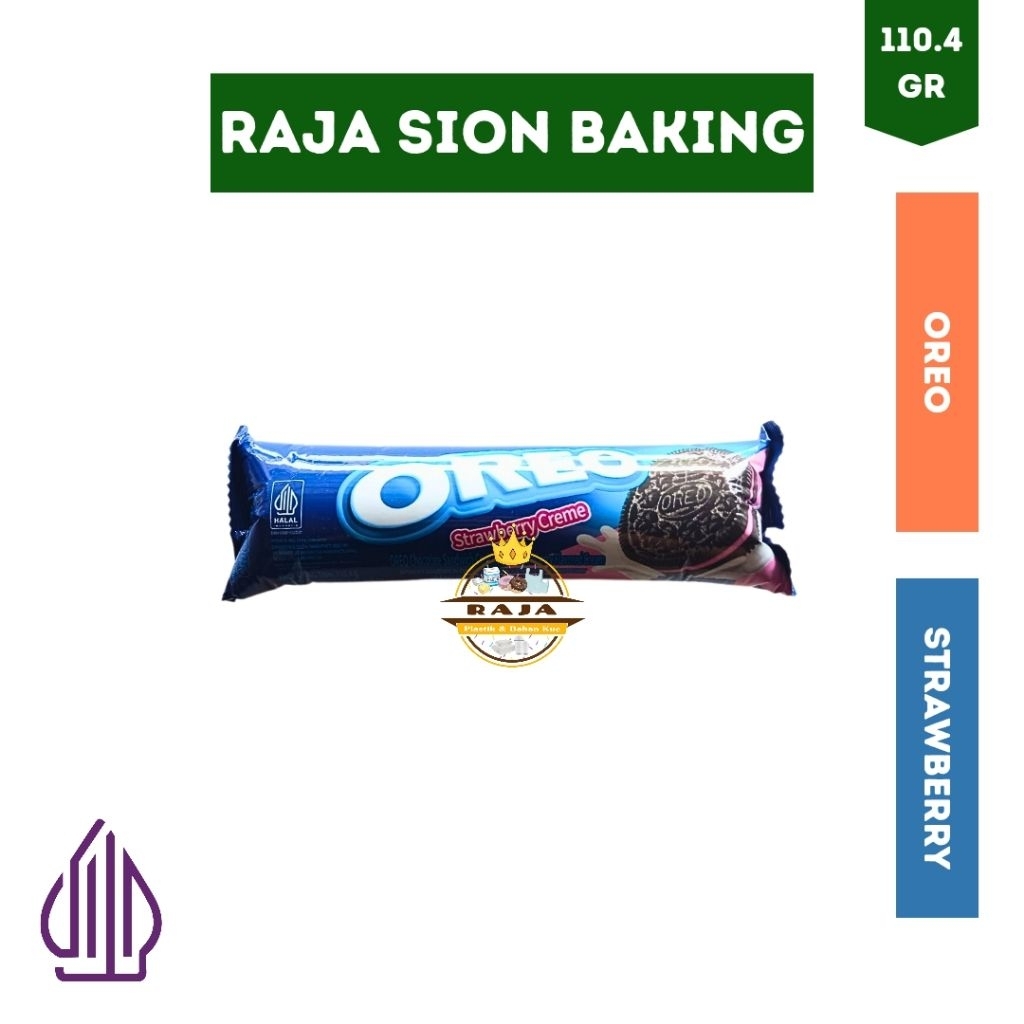 

Oreo Biskuit 110.4gr - Strawberry Creme