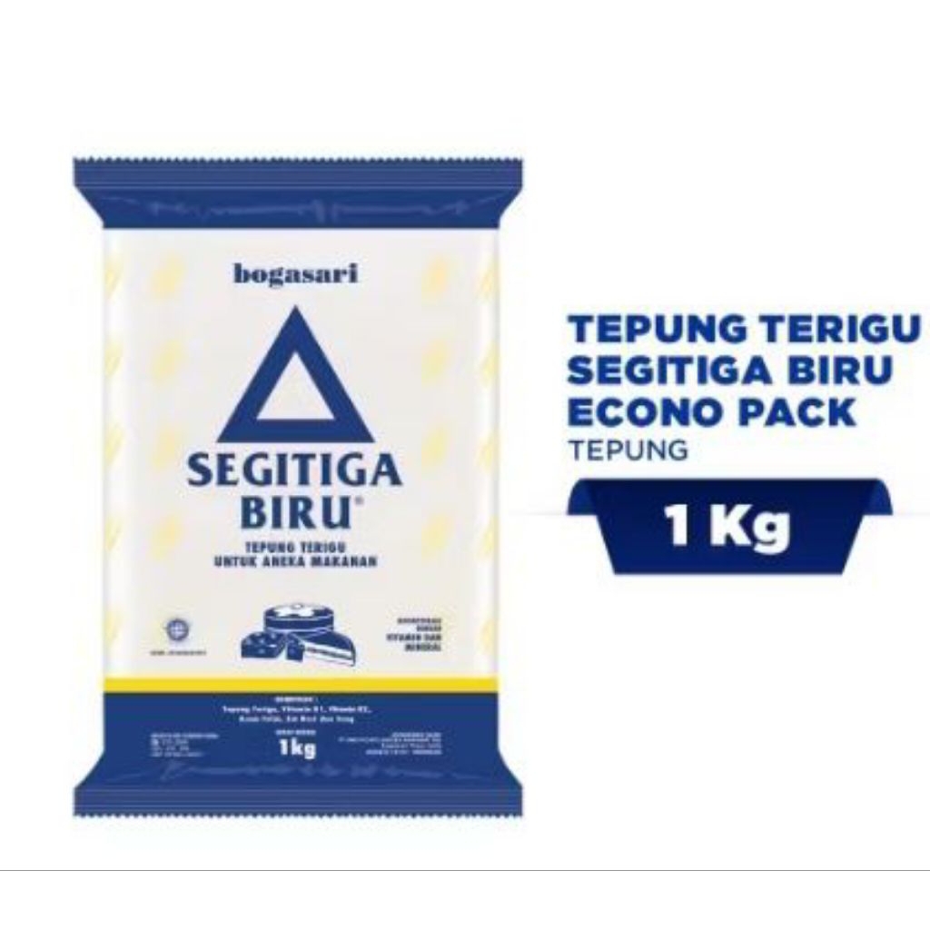 

TEPUNG TERIGU BOGASARI SEGITIGA BIRU KEMASAN 1Kg