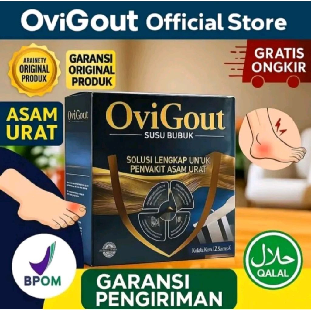 

OVIGOUT MILK SUSU HERBAL Obat Kolesterol