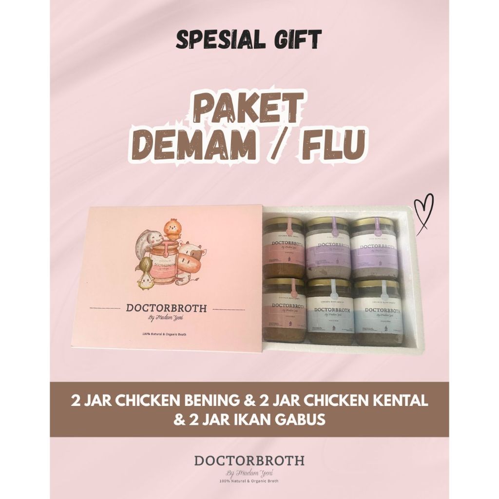 

Special Gift - Paket Demam Flu Bone Broth DOCTORBROTH