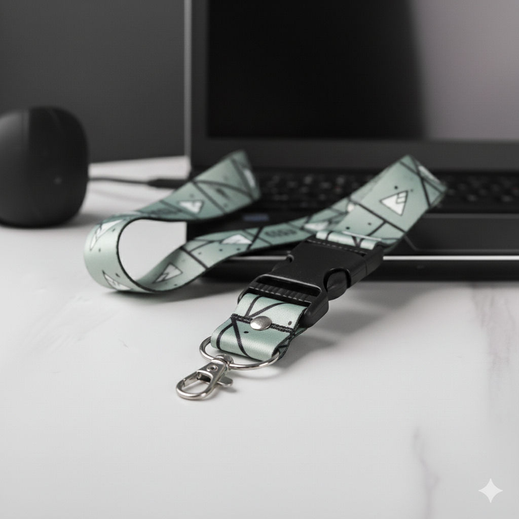 

Jasa cetak tali idcard custom 2,5cm sublim pengerjaan cepat dan MURAH