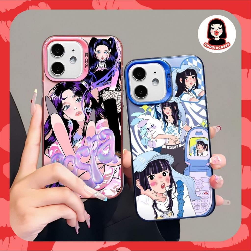 So Cool Aespa And New Jeans Printing case redmi a5 13 14c 12 pro 4g 5g 13c a3 13 6a 5a 10 9 11 1s 7 