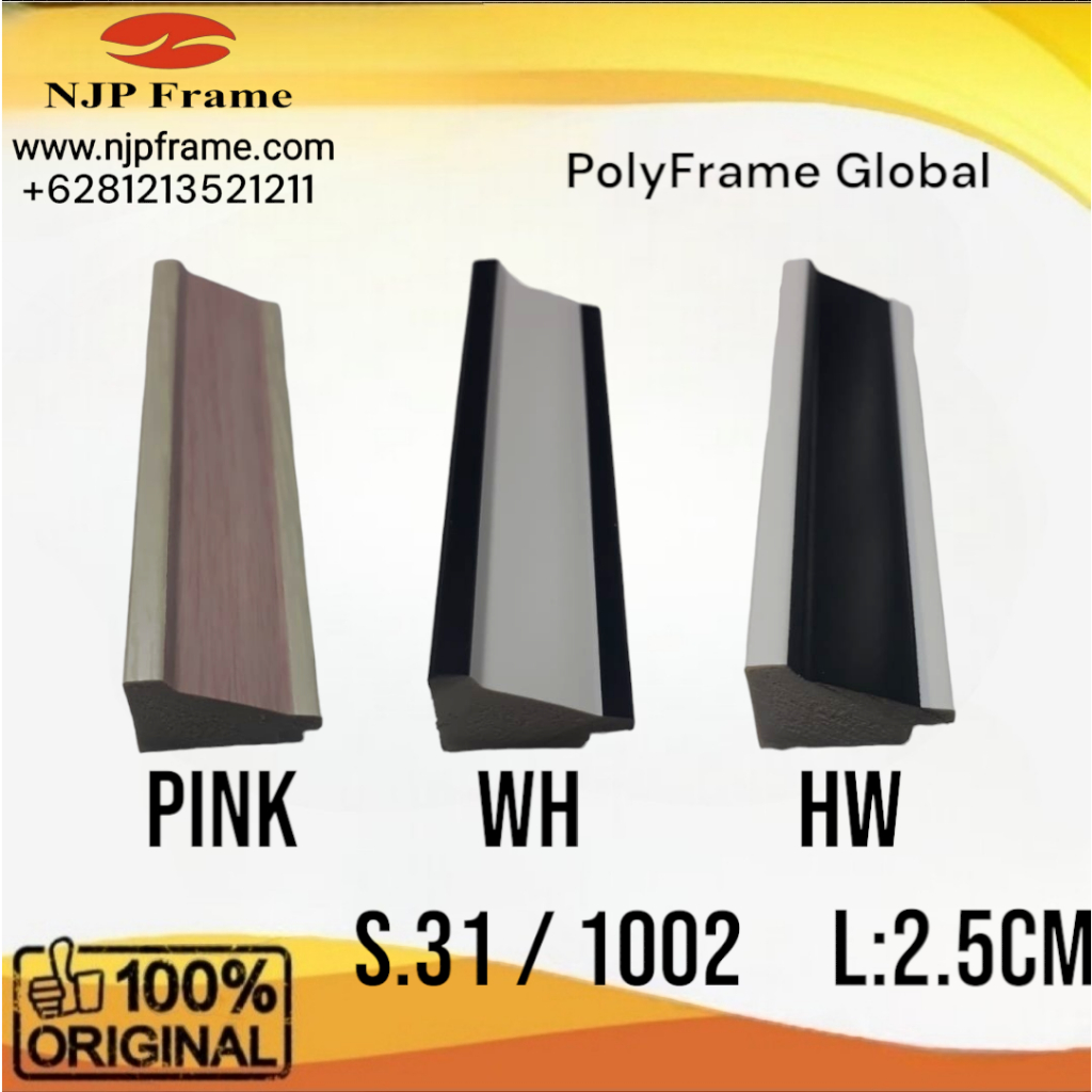 Batangan Bingkai Minimalis S.31/1002 (PolyFrame)