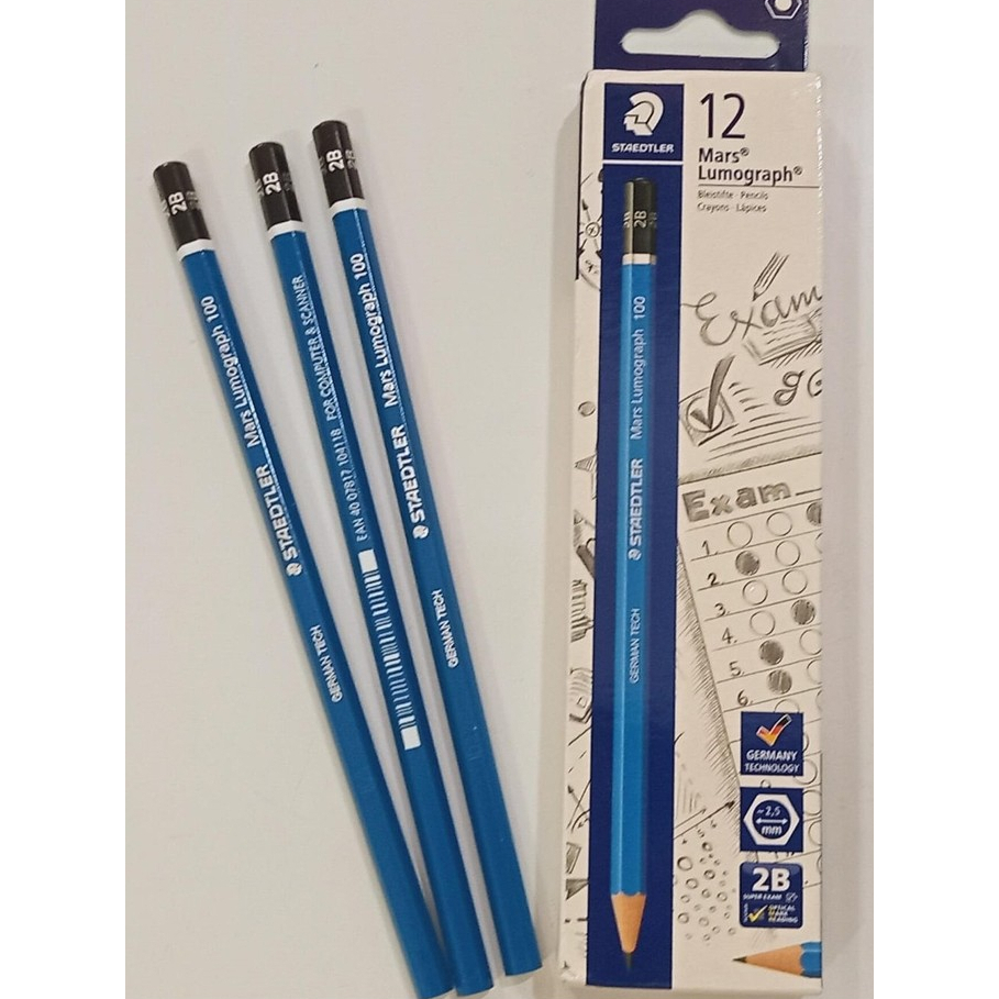 

Pensil Staedler 2B Original Satuan Asli 100%