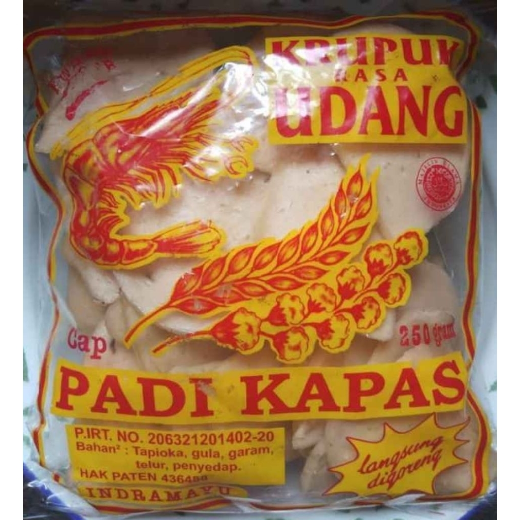 

Krupuk Udang Padi Kapas asli