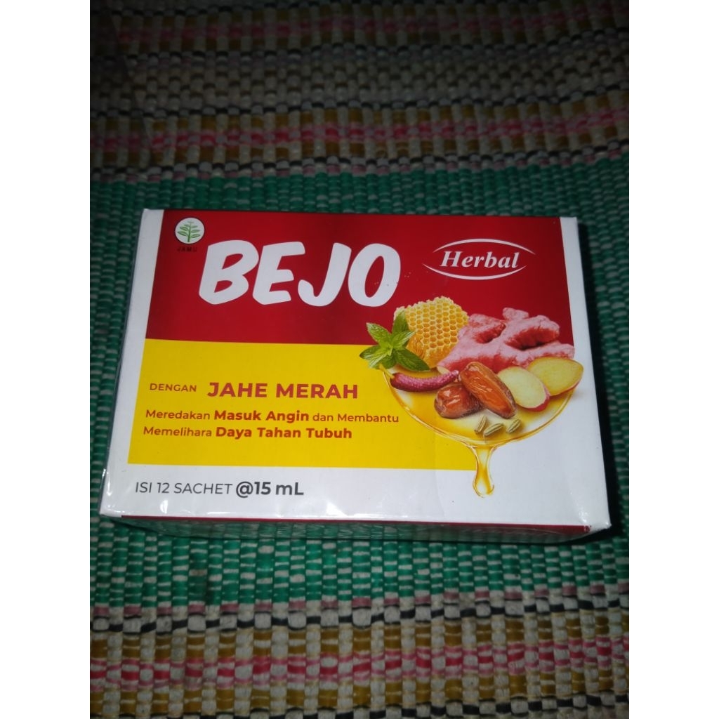 Bejo Jahe Merah box isi 6