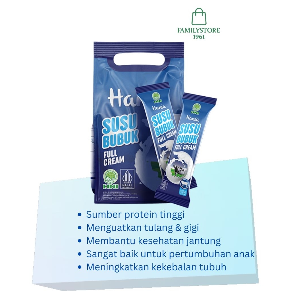 

HNI HANIA SUSU BUBUK FULL CREAM