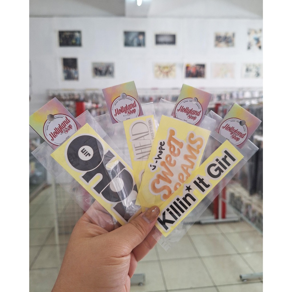 

Sticker BTS Bangtan Boys (5pcs Sticker) Unofficial