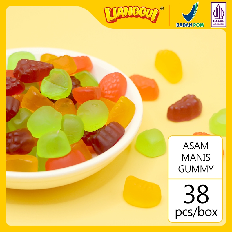 

Lianggui Permen Jelly Buah Halal | Snack Viral Indonesia | Cemilan Pertemuan Makanan Lezat Terlaris