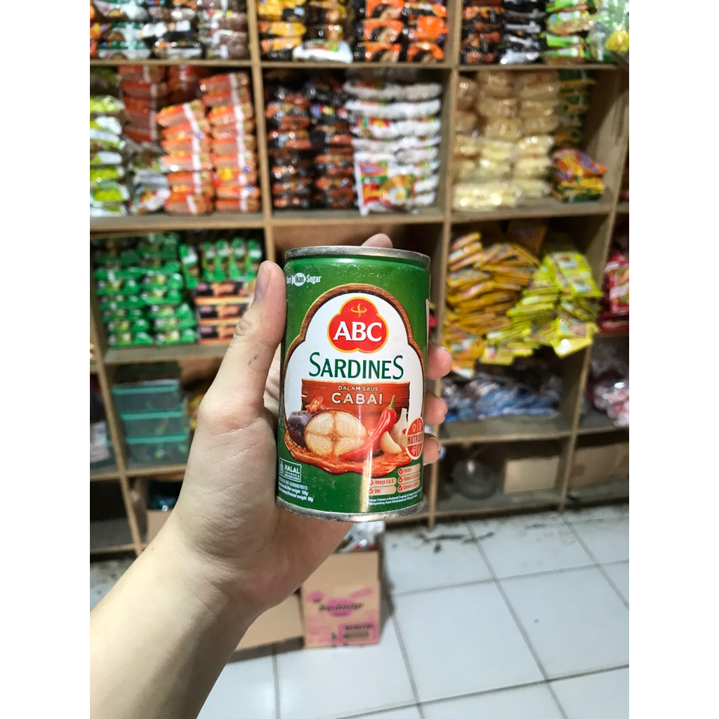 Sarde ABC cabai/Sarden ukuran kecil/sarden cabai ABC