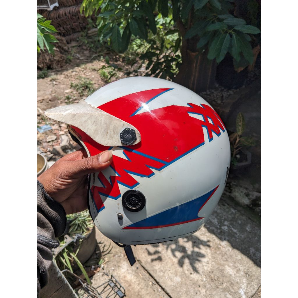 helm Yamaha jadul RX king