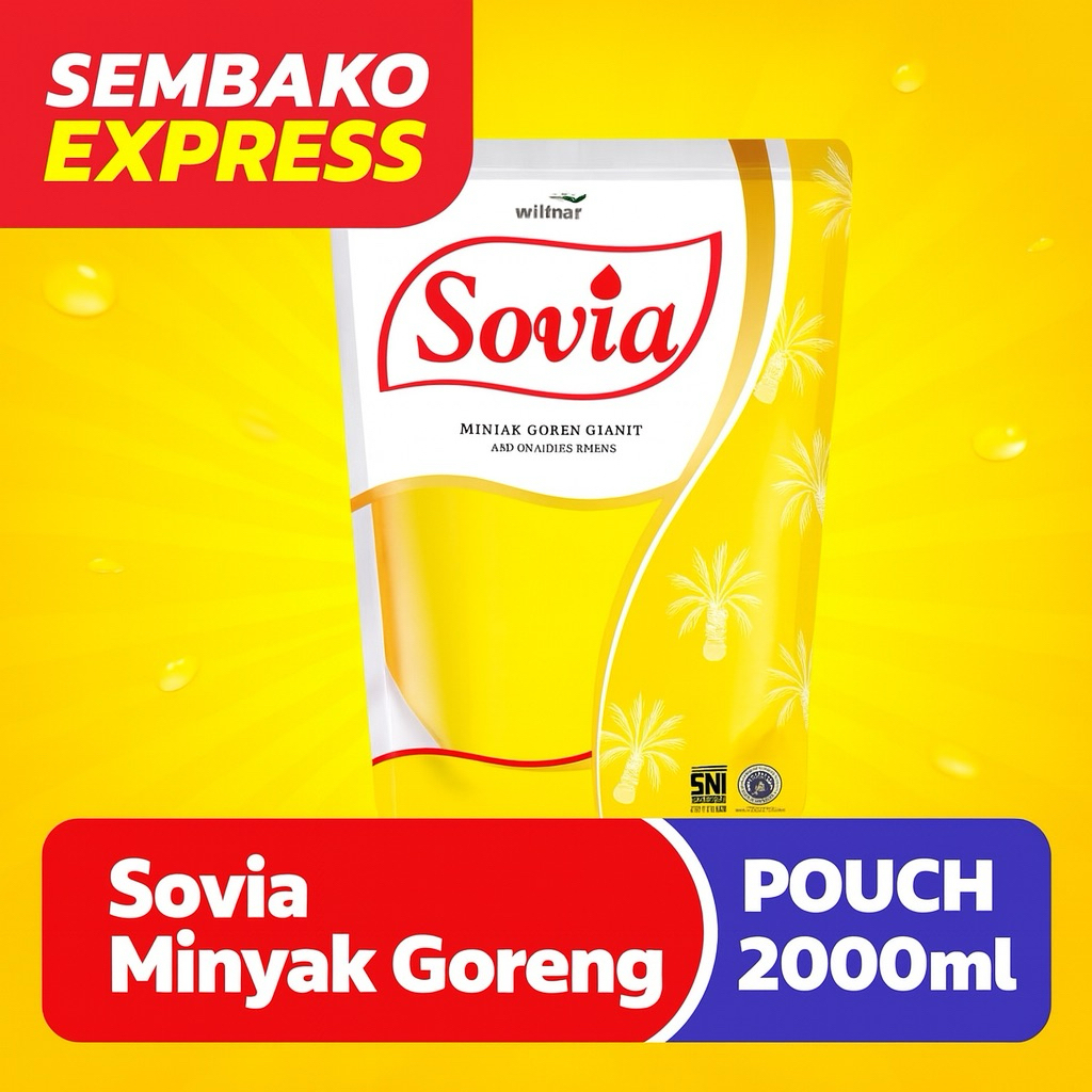 

Sovia Minyak Goreng 2 Liter – Jernih, Renyah, Tahan Lama!
