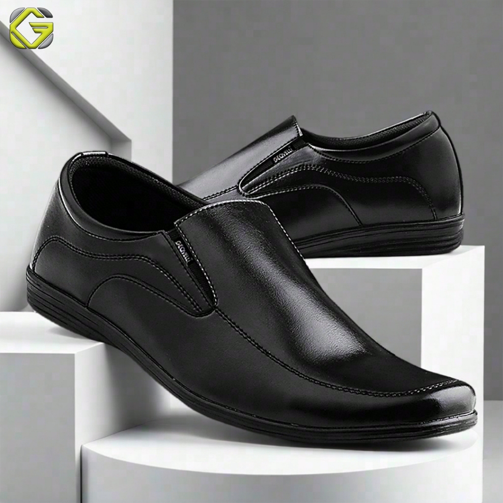 Sepatu Pantofel Formal Pria Kasual Sepatu Kantor Kulit Dinas Sepatu Kantor