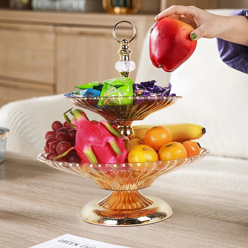 Rak Susun Saji Untuk Kue Cupcake Cake Display Plate Stand - Rak Kue Cake Susun 2/3 Tingkat Aesthetic