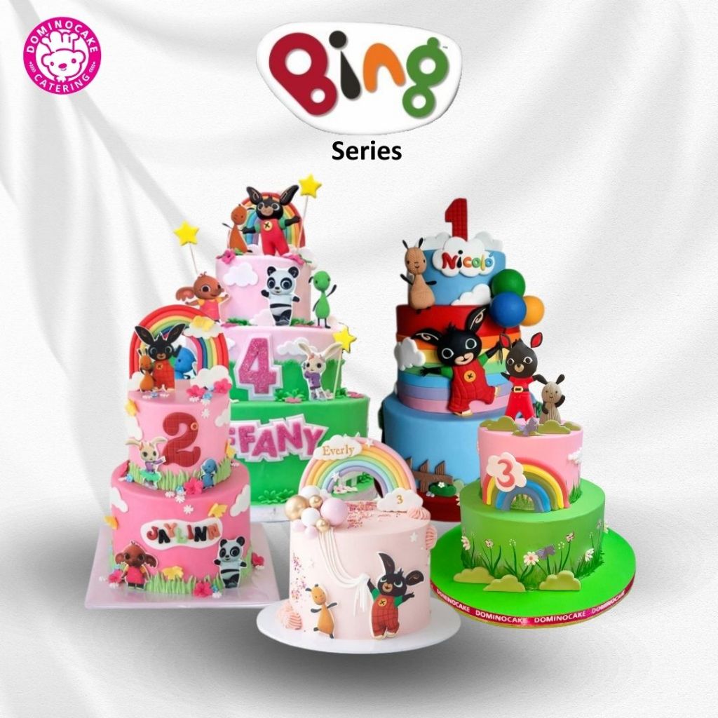 

Dominocake | Kue Ulang Tahun Tema Bing Bunny | Birthday Cake Karakter