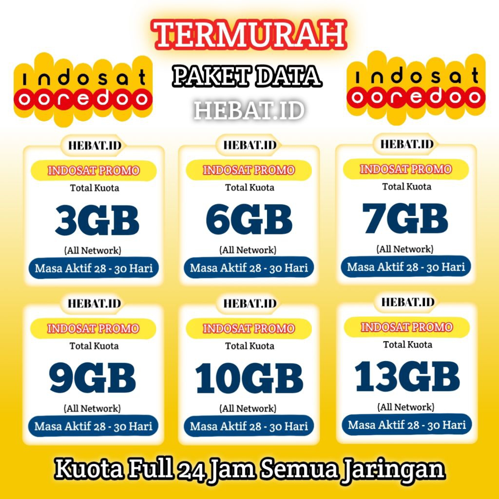 FREEDOM INTERNET/PAKET DATA INDOSAT/KUOTA INTERNET INDOSAT/PAKET DATA/PAKET INTERNET/KUOTA INTERNET/