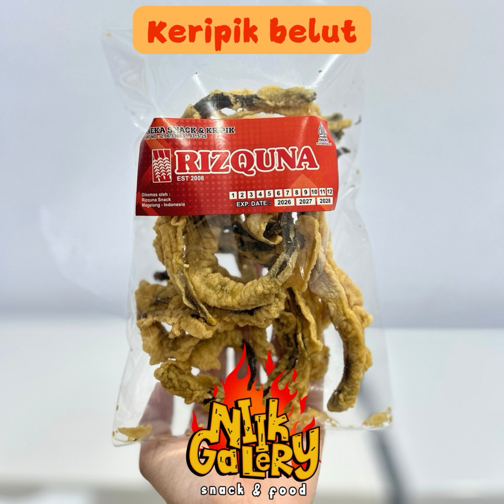 

Keripik belut 150gr