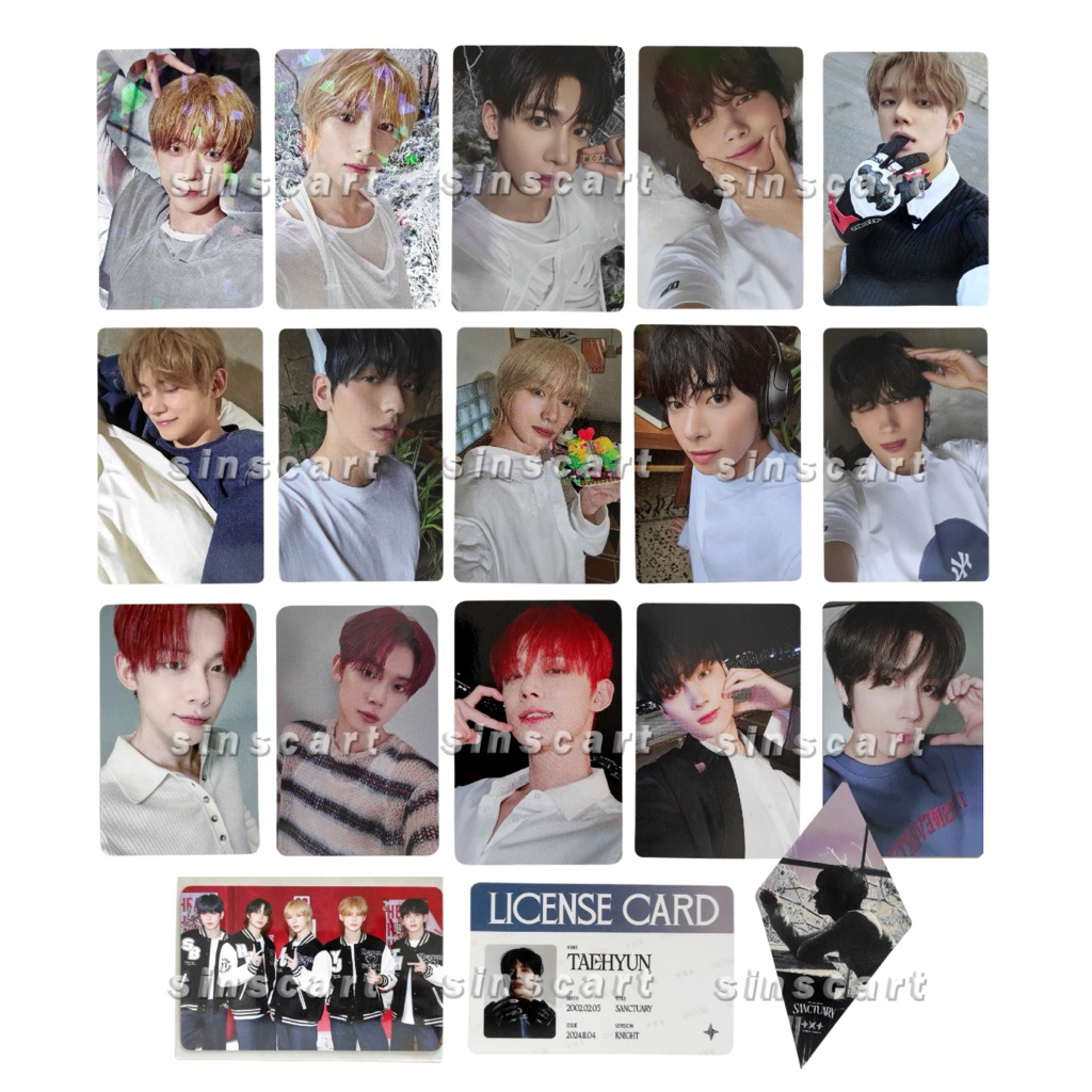 Official Sanctuary Album PC, POB, Postcard | The Star Chapter: Knight Savior Lover Angel Merch Wever