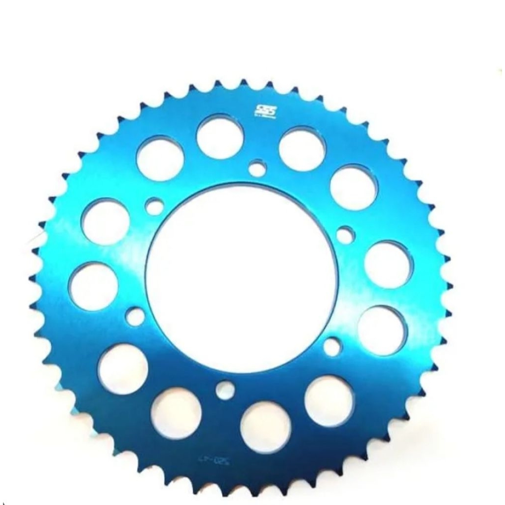 Gear belakang sss 415 alumunium yamaha mx king/r15/byson/scorpio